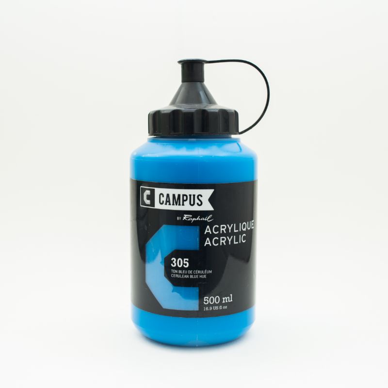 Image of Akrylfärg Campus 500ml Cerulean blue 305 131761305 3046450023241