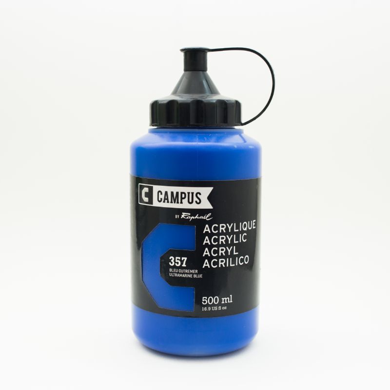 Image of Akrylfärg Campus 500ml Ultramarine blue 357 131761357 3046450023265
