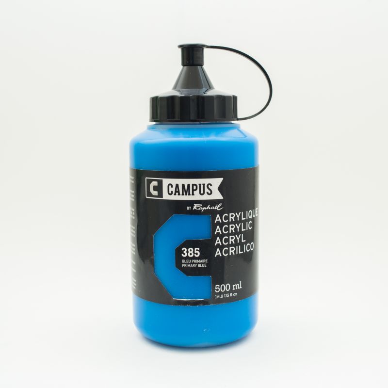 Image of Akrylfärg Campus 500ml Primary blue 385 131761385 3046450023289