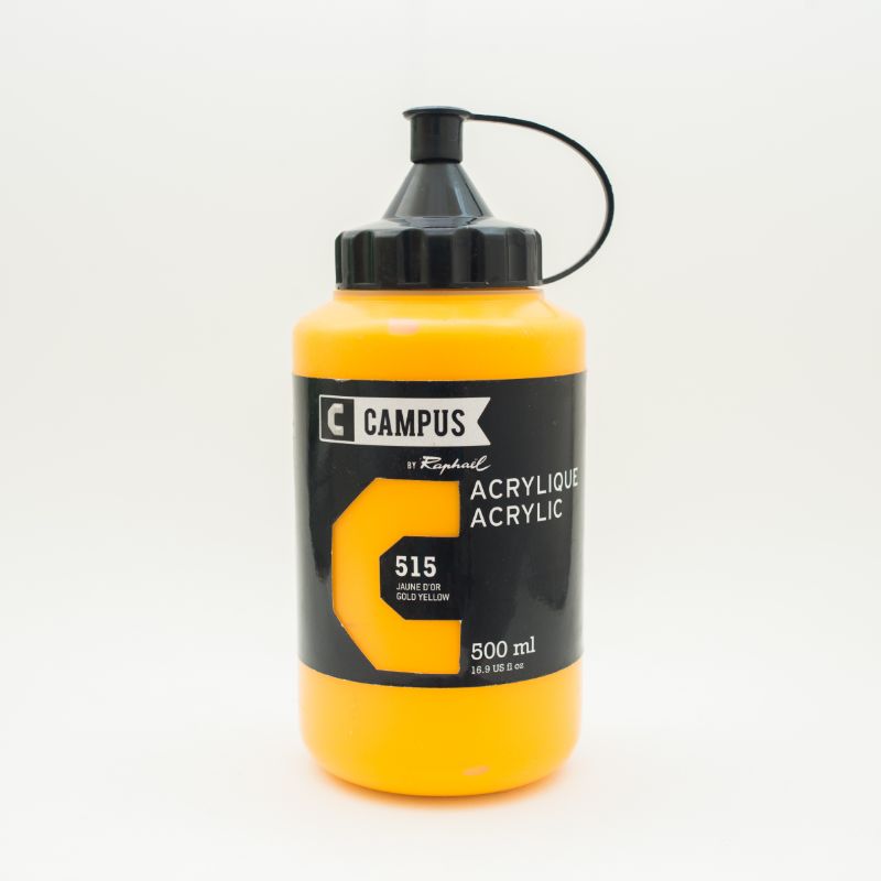 Image of Akrylfärg Campus 500ml Gold yellow 515 131761515 3046450023333
