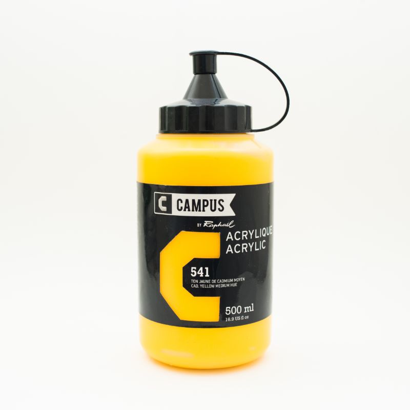 Image of Akrylfärg Campus 500ml Cadmium yellow medium hue 541 131761541 3046450023340