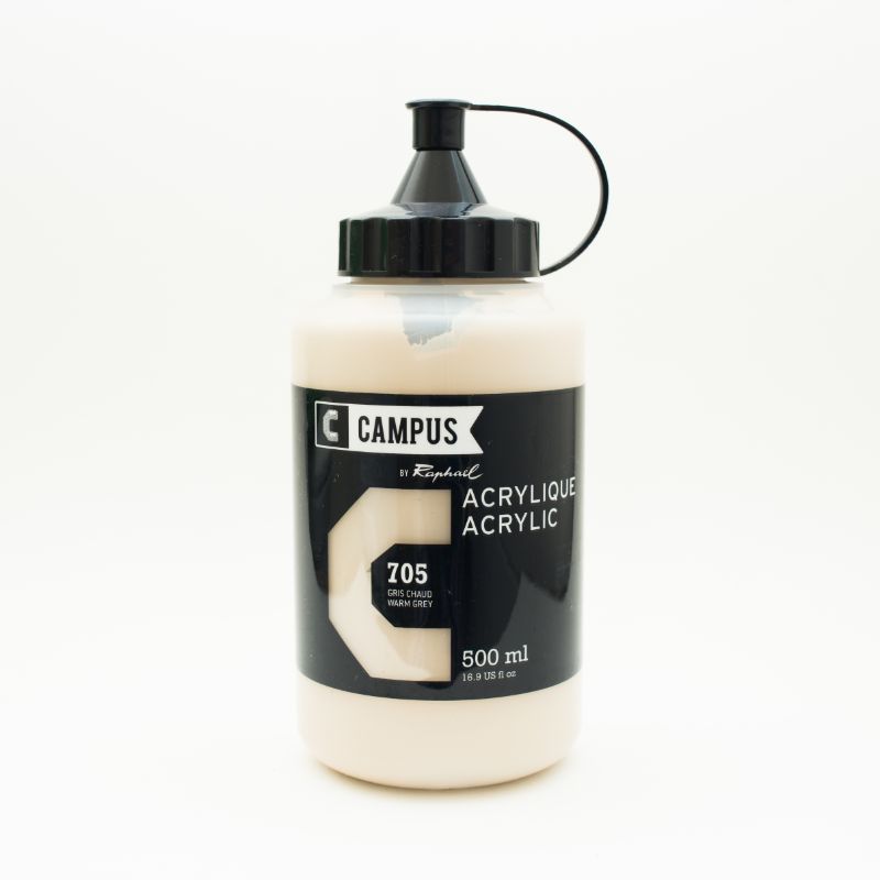 Image of Akrylfärg Campus 500ml Warm grey 705 131761705 3046450023524
