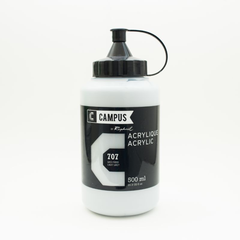 Image of Akrylfärg Campus 500ml Light grey 707 131761707 3046450023531