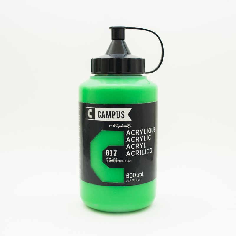 Image of Akrylfärg Campus 500ml Permanent green light 817 131761817 3046450023586