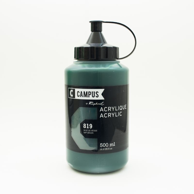 Image of Akrylfärg Campus 500ml Sap green 819 131761819 3046450023593