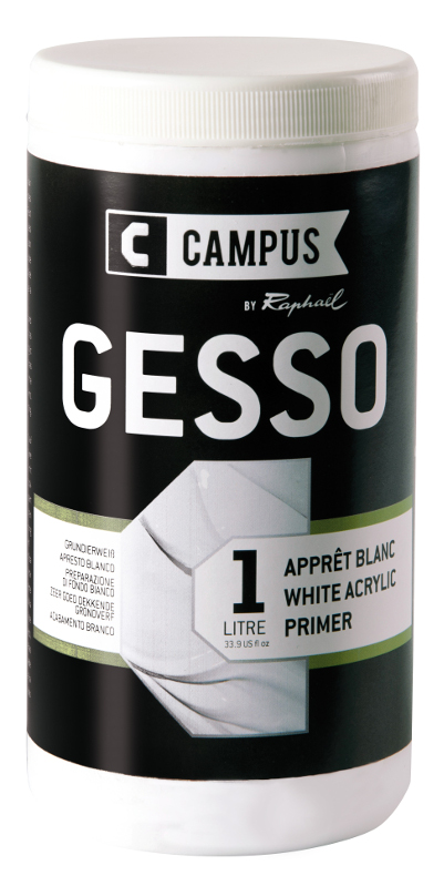 Image of Akrylmedium Campus Acrylic gesso 1 L iter 135709 3046450438618