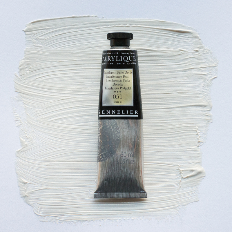 Image of Akrylfärg Sennelier 60ml Interference Pearl S5 051 (3F) 120021051 3046450065005