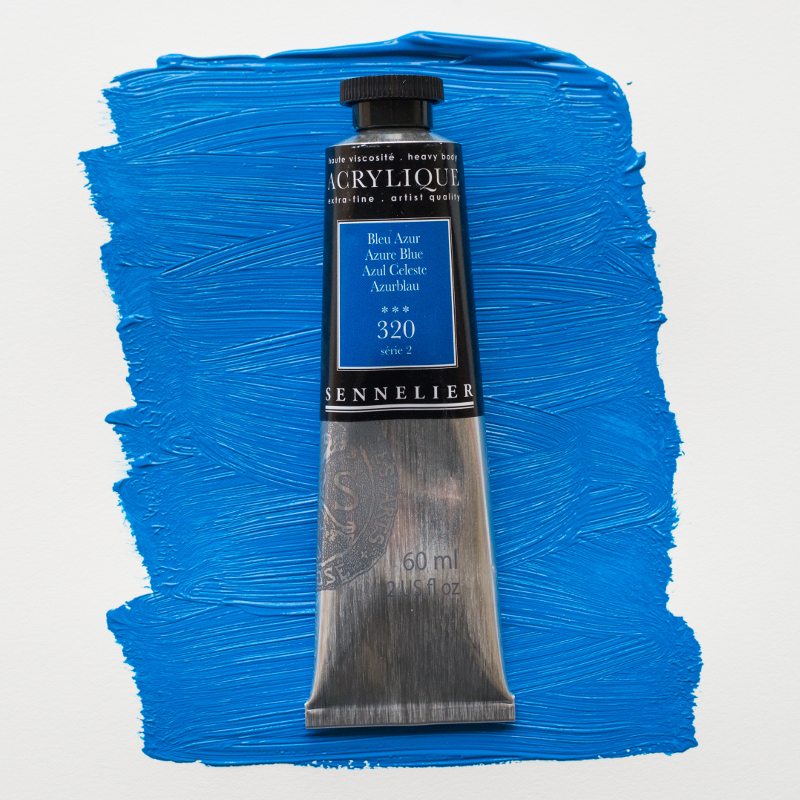 Image of Akrylfärg Sennelier 60ml Azure Blue S2 320 (3F) 120021320 3046450064343