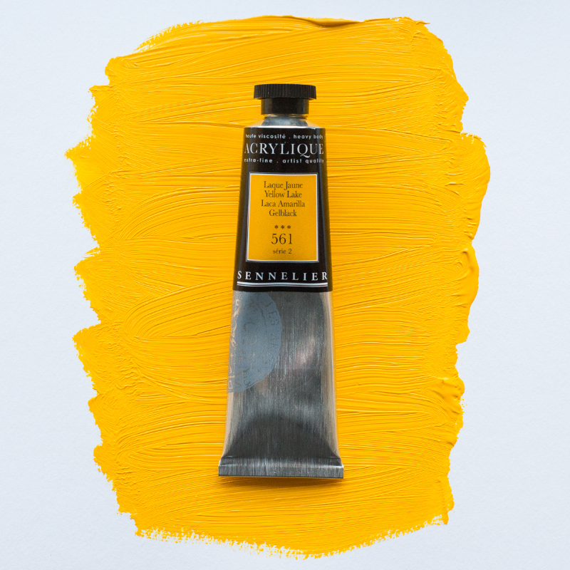 Image of Akrylfärg Sennelier 60ml Yellow Lake S2 561 (3F) 120021561 3046450064442
