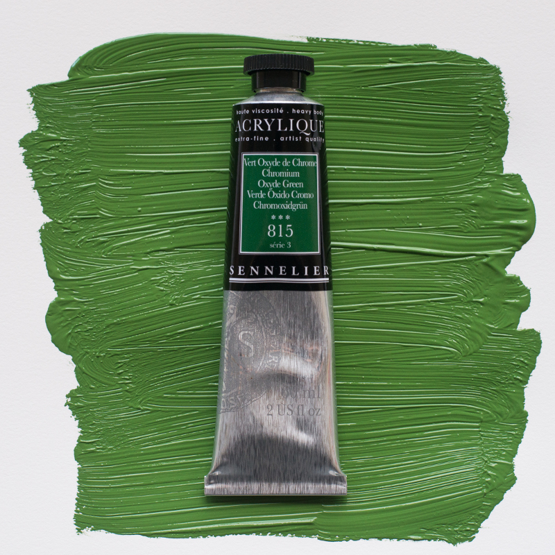 Image of Akrylfärg Sennelier 60ml Chromium Oxyde Green S3 815 (3F) 120021815 3046450064725