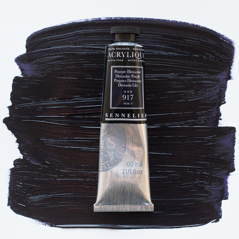 Image of Akrylfärg Sennelier 60ml Dioxazine Purple S4 917 (3F) 120021917 3046450064916