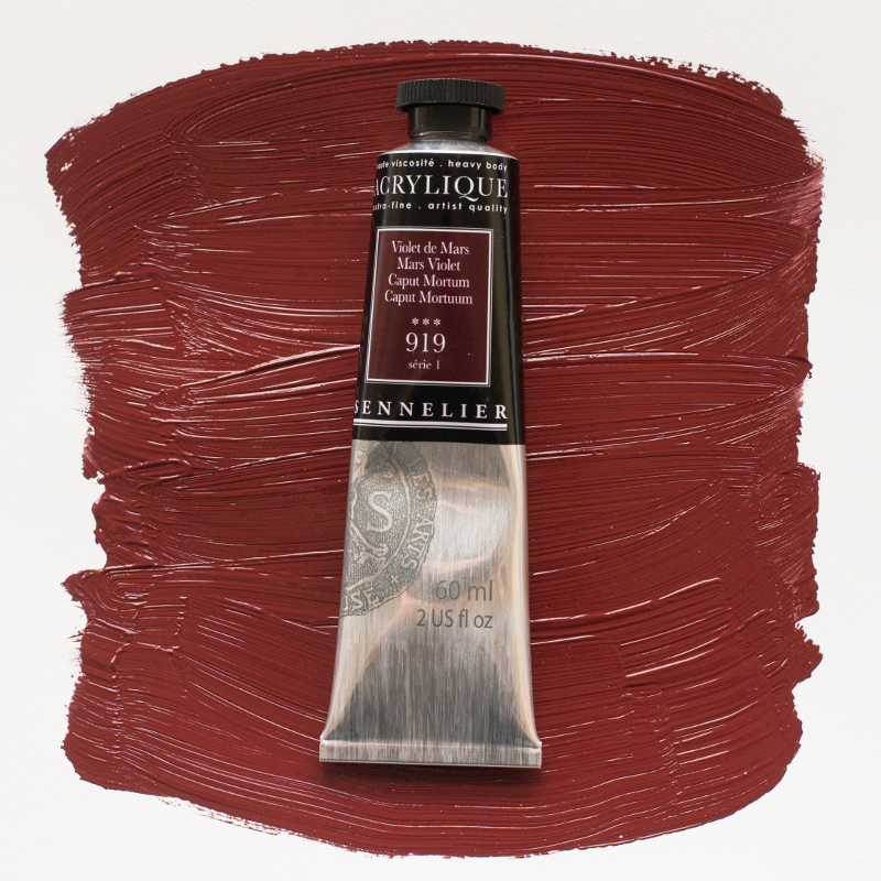 Image of Akrylfärg Sennelier 60ml Mars Violet S1 919 (3F) 120021919 3046450064282