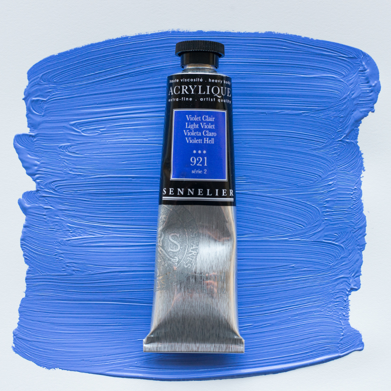 Image of Akrylfärg Sennelier 60ml Light Violet S2 921 (3F) 120021921 3046450064572