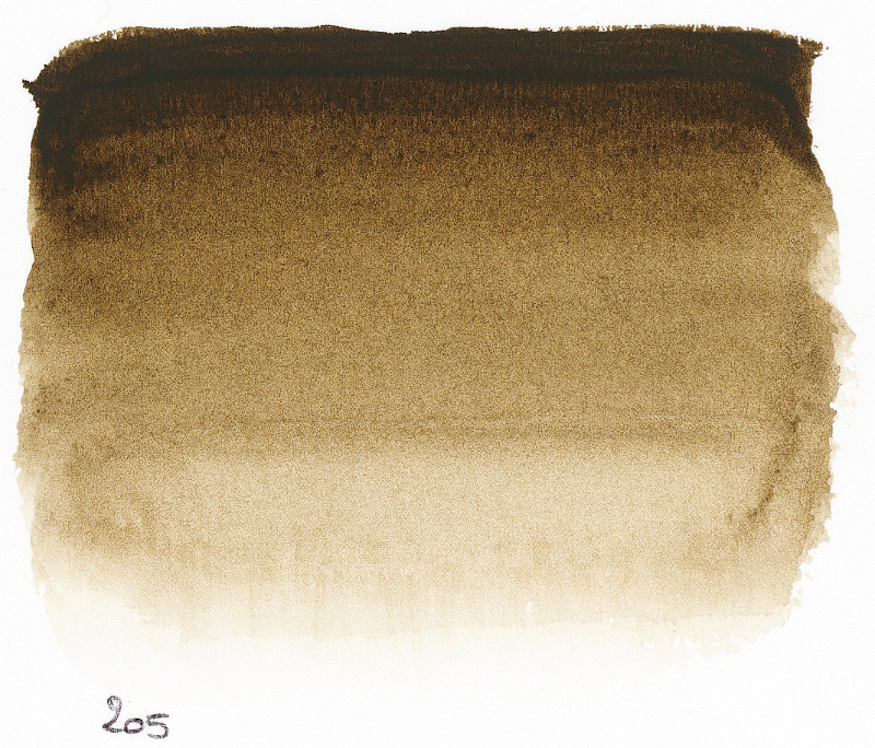 Image of Akvarellfärg Sennelier 10ml tub S1-Raw Umber 205 (3F) 131501205 3046450114994