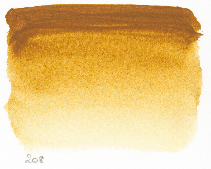 Image of Akvarellfärg Sennelier 10ml tub S1-Raw Sienna 208 (3F) 131501208 3046450115007