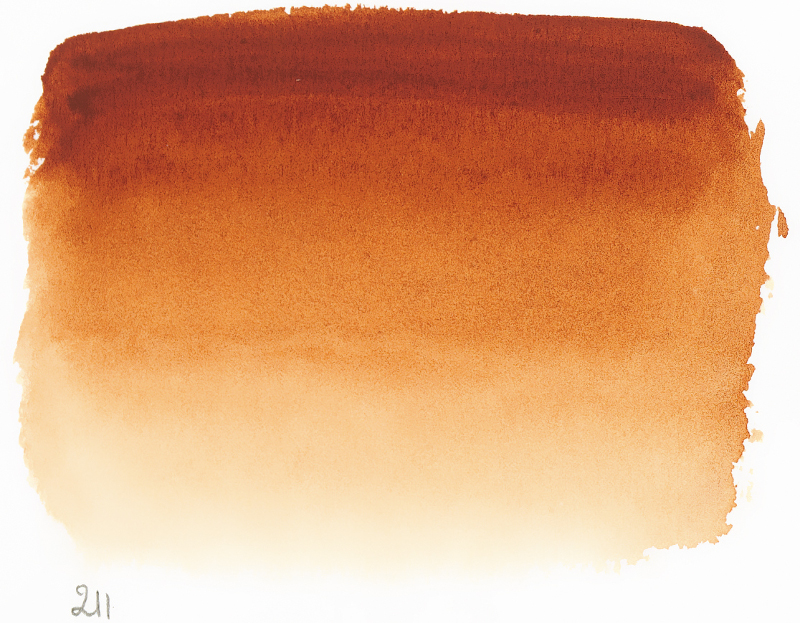 Image of Akvarellfärg Sennelier 10ml tub S1-Burnt Sienna 211 (3F) 131501211 3046450115014
