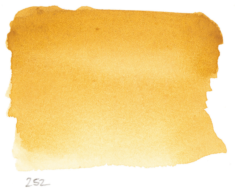 Image of Akvarellfärg Sennelier 10ml tub S1-Yellow Ochre 252 (3F) 131501252 3046450115038