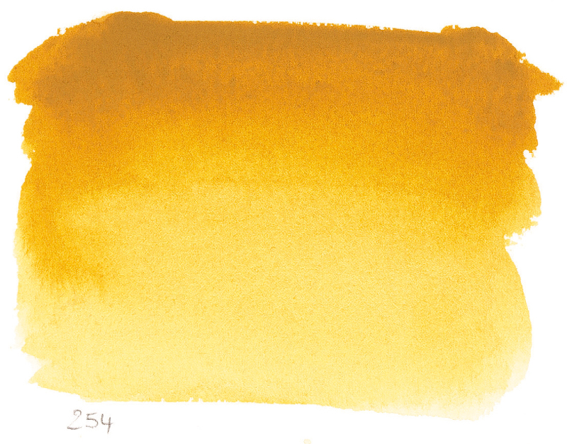 Image of Akvarellfärg Sennelier 10ml tub S1-Light Yellow Ochre 254 (3F) 131501254 3046450114918