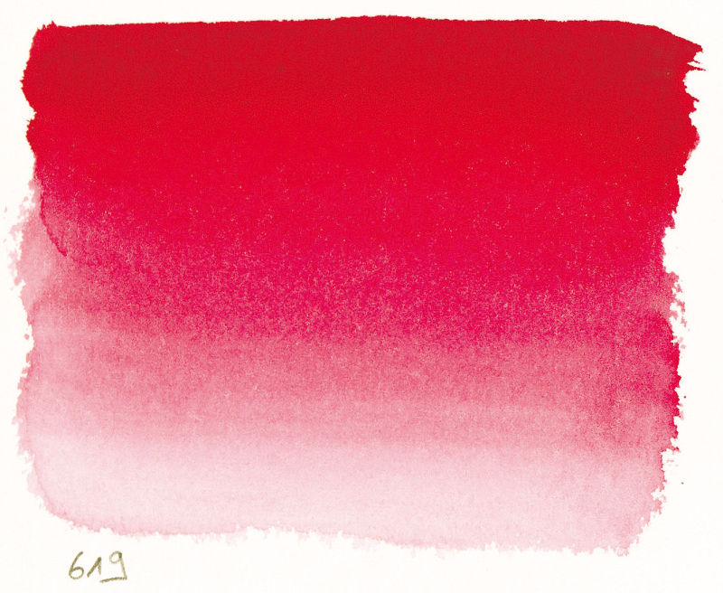 Image of Akvarellfärg Sennelier 10ml tub S2-Bright Red 619 (3F) 131501619 3046450116226