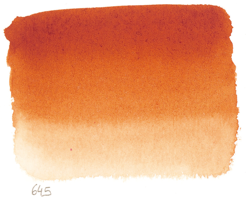 Image of Akvarellfärg Sennelier 10ml tub S3-Chinese Orange 645 (3F) 131501645 3046450116288