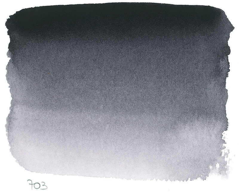 Image of Akvarellfärg Sennelier 10ml tub S1-Payne's Grey 703 (3F) 131501703 3046450116400