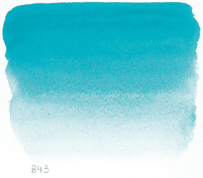 Image of Akvarellfärg Sennelier 10ml tub S4-Turquoise Green 843 (3F) 131501843 3046450115670