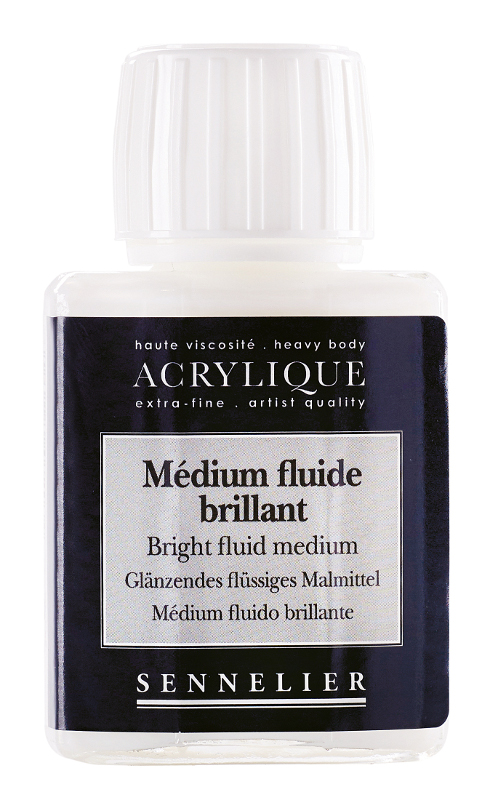 Image of Akrylmedium Sennelier Bright fluid medium > 75 ml (5F) 12500175 3046450072034