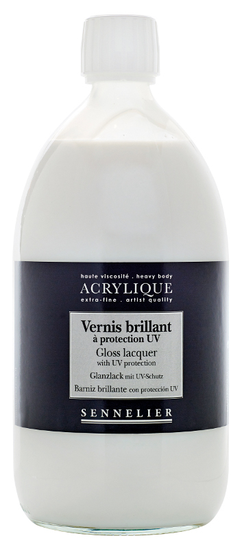 Image of Fernissa Sennelier Akryl Gloss lacquer with UVLS > 1 Liter 1250051 3046450072744