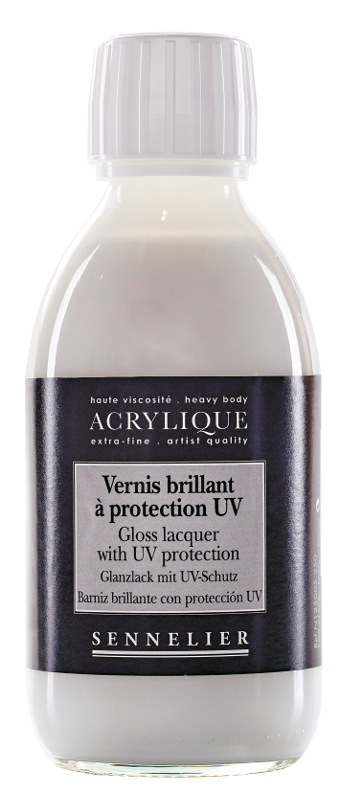 Image of Fernissa Sennelier Akryl Gloss lacquer with UVLS > 250 ml 125005250 3046450072331