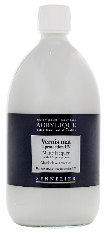 Image of Fernissa Sennelier Akryl Matte lacquer with UVLS > 1 Liter 1250061 3046450072751