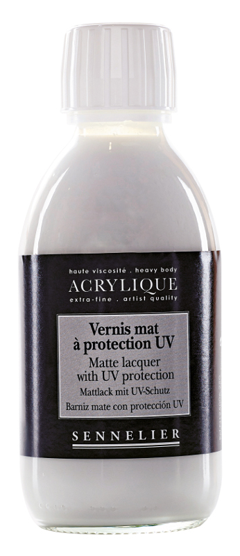 Image of Fernissa Sennelier Akryl Matte lacquer with UVLS > 250 ml 125006250 3046450072348