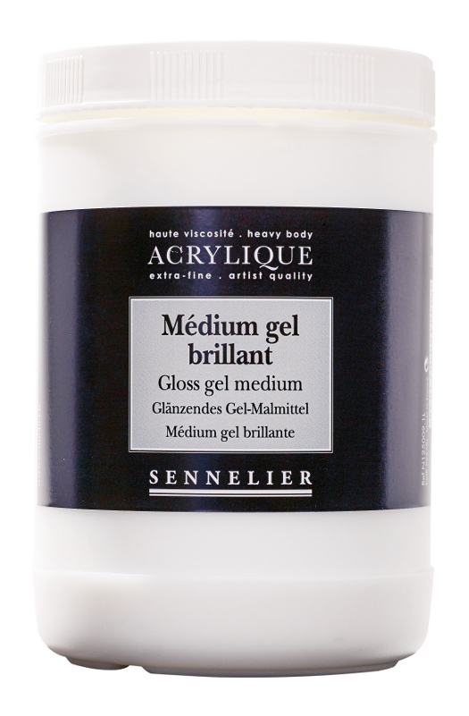 Image of Akrylmedium Sennelier Gloss gel medium > 1 Liter 1250091 3046450071938