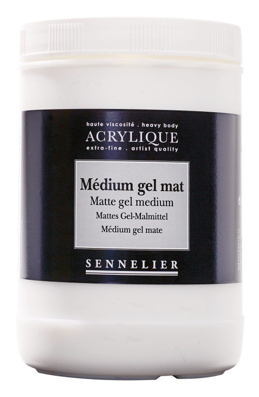 Image of Akrylmedium Sennelier Matte gel medium > 1 Liter 1250101 3046450071945