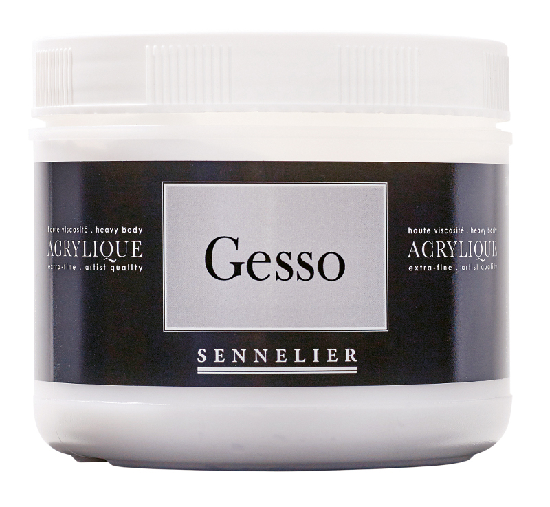 Image of Akrylmedium Sennelier Gesso > 500 ml 125013500 3046450072140