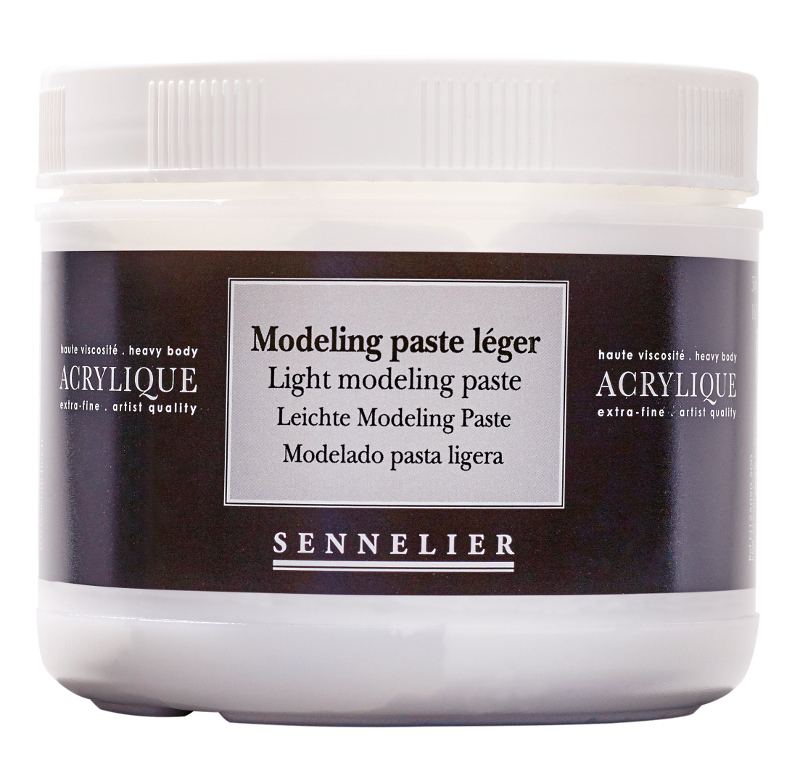 Image of Akrylmedium Sennelier Light modeling paste > 500 ml 125020500 3046450072218