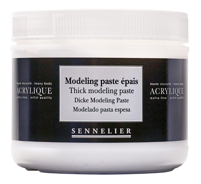 Image of Akrylmedium Sennelier Thick modeling paste > 500 ml 125022500 3046450072249