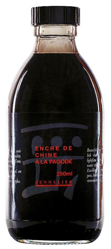 Image of Tusch Sennelier Ink "A la Pagode" Black > 250 m 134104 3046450135814