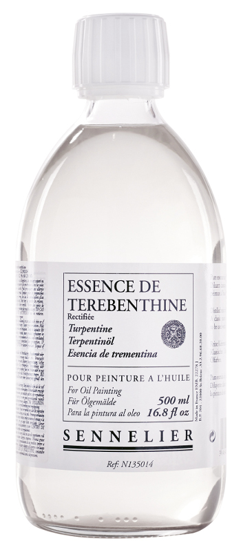 Image of Oljemedium Sennelier Rectified turpentine spirits > 500 ml 135014 3046450137719