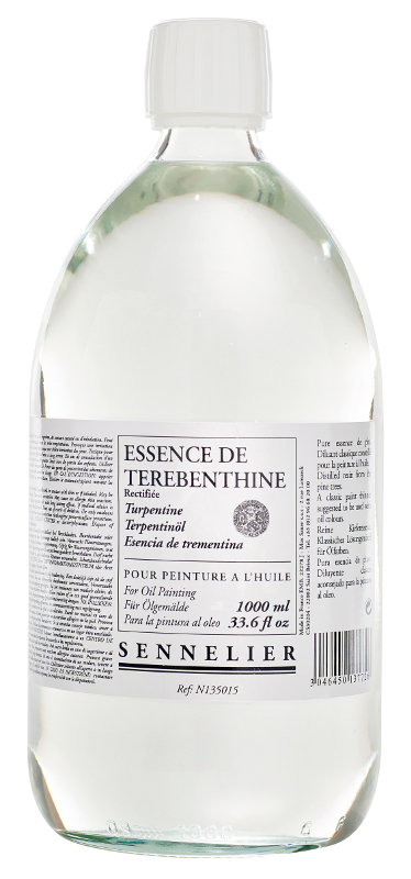 Image of Oljemedium Sennelier Rectified turpentine spirits > 1 Liter 135015 3046450137726
