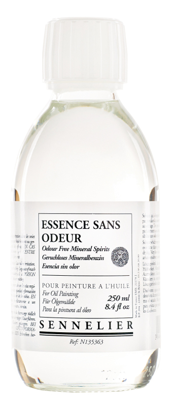 Image of Oljemedium Sennelier Odour free mineral spirits > 250 ml 135363 3046450139089