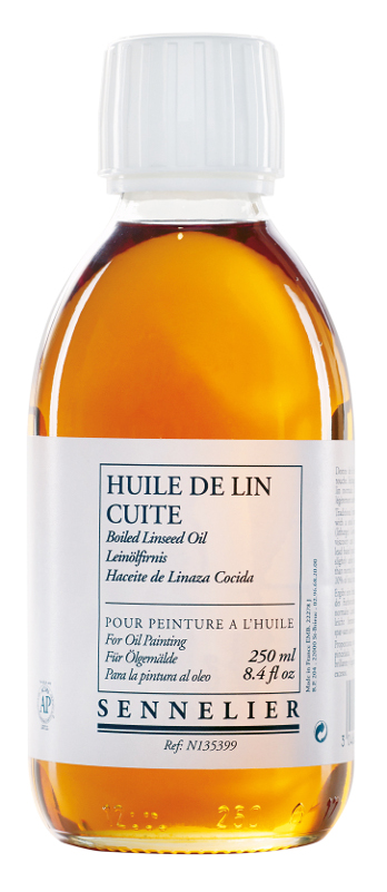 Image of Oljemedium Sennelier Boiled linseed oil > 250 ml 135399 3046450190677