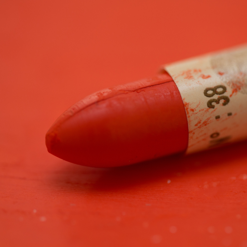 Image of Oljepastell Sennelier 5ml Vermilion  038 (5F) 132501038 3046450129479