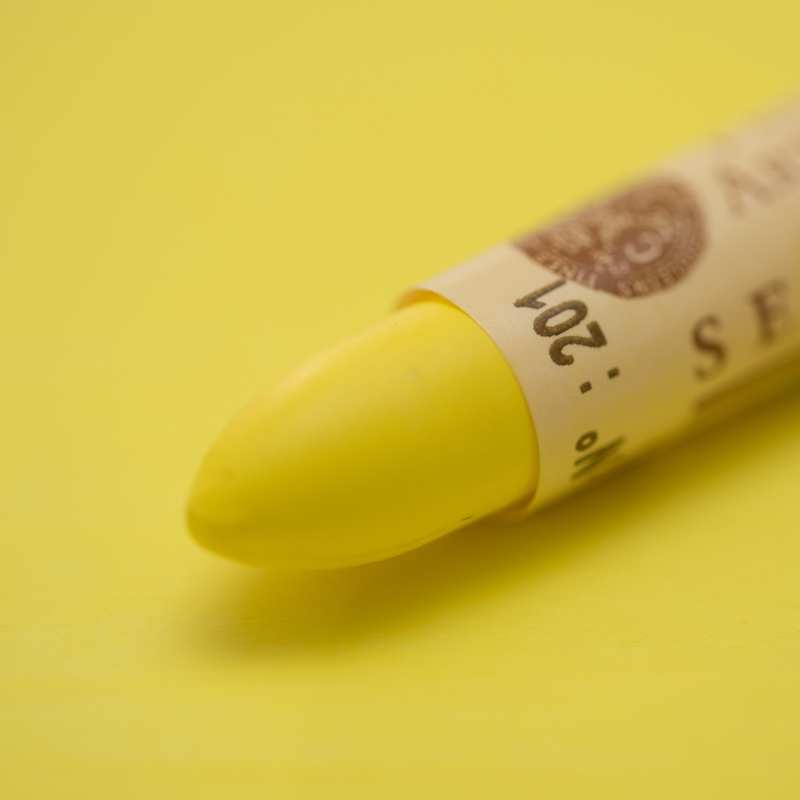 Image of Oljepastell Sennelier 5ml Nickel Yellow  201 (5F) 132501201 3046450406167