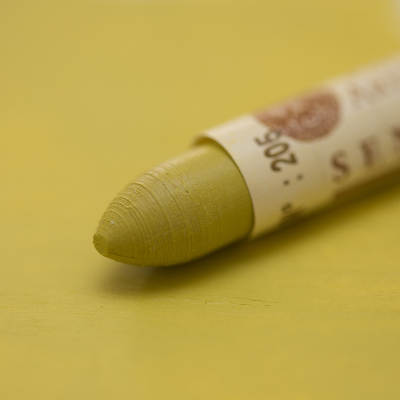 Image of Oljepastell Sennelier 5ml Moss Green  205 (5F) 132501205 3046450406204