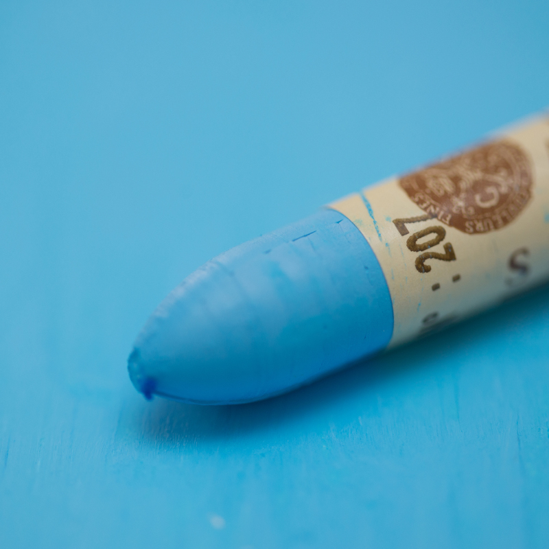 Image of Oljepastell Sennelier 5ml Ash Blue  207 (5F) 132501207 3046450406228