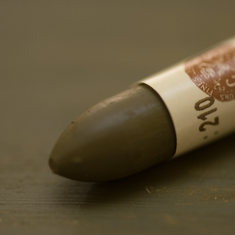 Image of Oljepastell Sennelier 5ml Olive Brown  210 (5F) 132501210 3046450406259