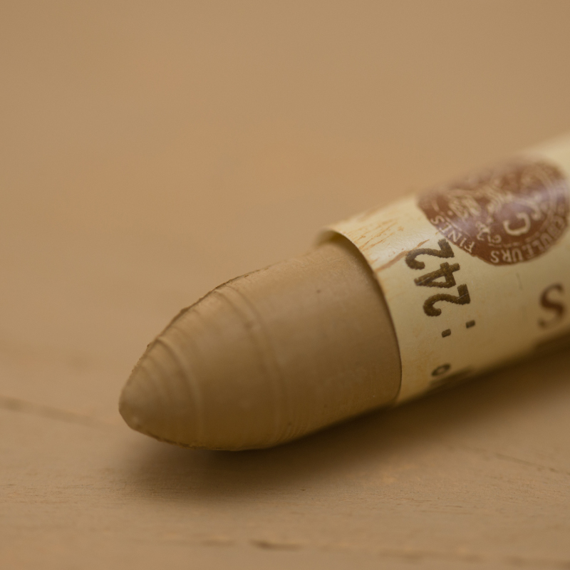 Image of Oljepastell Sennelier 5ml Chrome Brown  242 (5F) 132501242 3046450406570