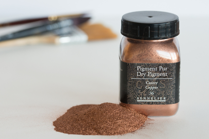 Image of Pigment Sennelier Copper 100g -D   036 133001036 3046450222576