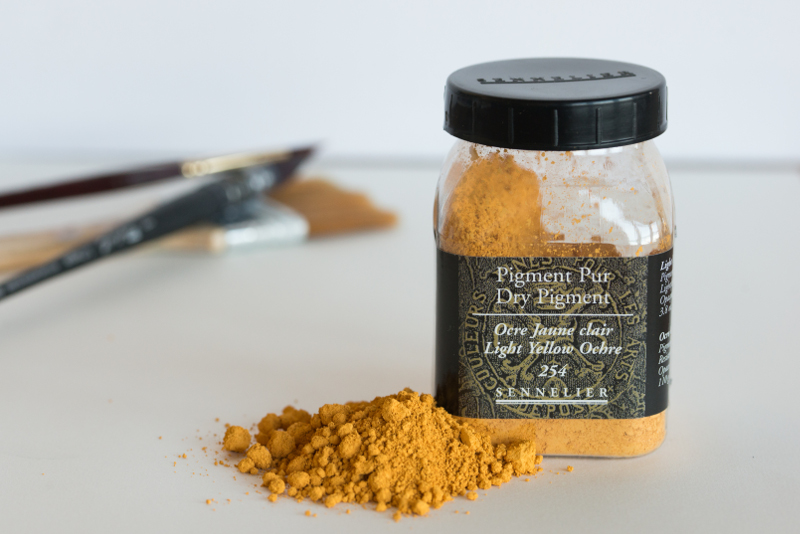 Image of Pigment Sennelier Light Yellow Ochre 110g -C  254 133001254 3046450050254