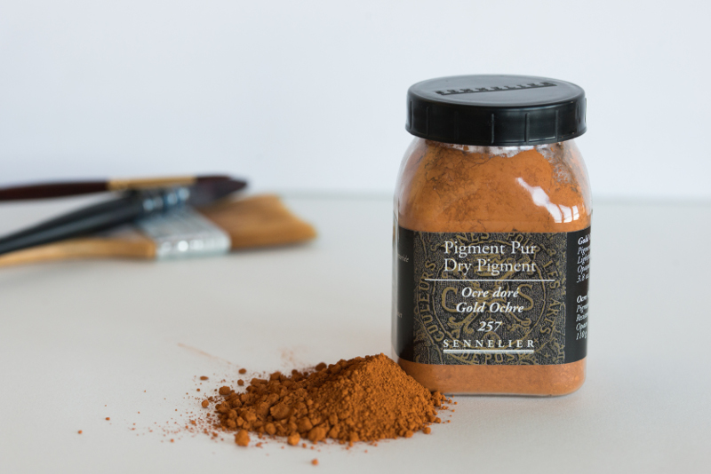 Image of Pigment Sennelier Gold Ochre 110g -E  257 133001257 3046450050698